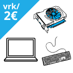 Tietokonekomponentin vuokra ja lainaus