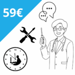 Tietokoneklinikan tuntityöpalveluiden hinta